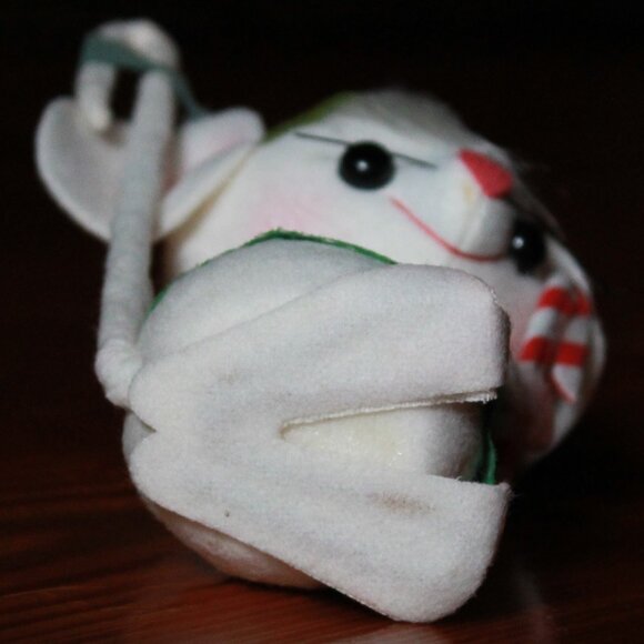 Antique Jestia Handmade Mouse Christmas Ornament - Picture 3 of 9